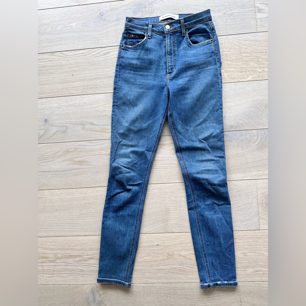 Reformation skinny Jean high rise